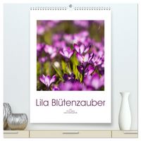 Produktbild: Lila Bl&uuml;tenzauber (hochwertiger Premium Wandkalender 2026 DIN A2 hoch), Kunstdruck in Hochglanz