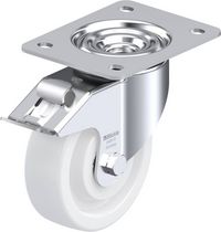 Produktbild: Blickle 412841 LK-SPO 125K-3-FI Lenkrolle mit Feststeller Rad-Durchmesser: 125 mm Tragf&auml;higkeit (max.): 350 kg 1 St.