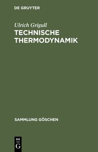 Produktbild: Technische Thermodynamik