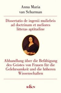 Produktbild: Schurmann, A: Dissertatio de ingenii muliebris