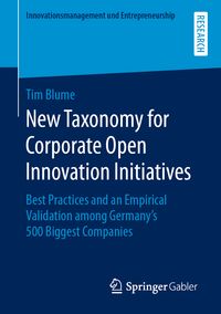 Produktbild: New Taxonomy for Corporate Open Innovation Initiatives