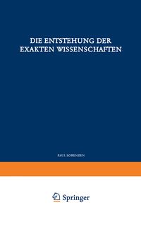 Produktbild: Die Entstehung der Exakten Wissenschaften