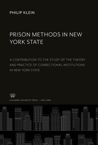 Produktbild: Prison Methods in New York State