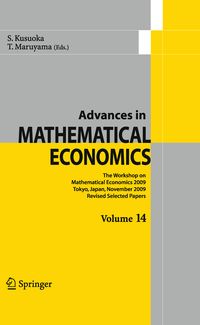Produktbild: Advances in Mathematical Economics Volume 14