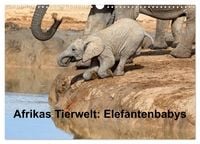 Produktbild: Afrikas Tierwelt: Elefantenbabys (Wandkalender 2027 DIN A3 quer), CALVENDO Monatskalender