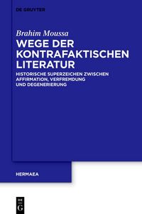 Produktbild: Wege der kontrafaktischen Literatur