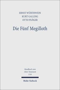 Produktbild: Die F&uuml;nf Megilloth