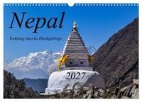Produktbild: Nepal- Trekking durchs Hochgebirge (Wandkalender 2027 DIN A3 quer), CALVENDO Monatskalender