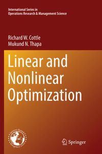 Produktbild: Linear and Nonlinear Optimization