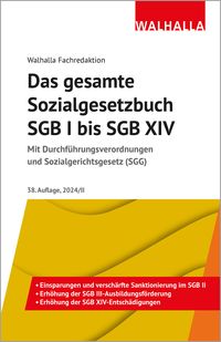 Produktbild: Das gesamte Sozialgesetzbuch SGB I bis SGB XIV