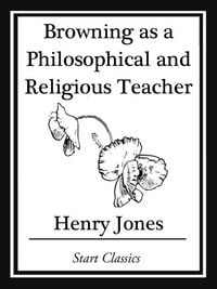 Produktbild: Browning as a Philosophical and Religious Teacher