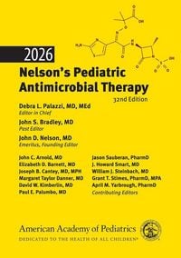 Produktbild: 2026 Nelson's Pediatric Antimicrobial Therapy