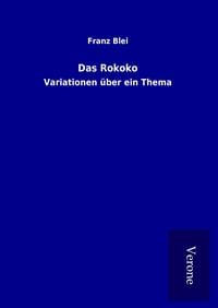 Produktbild: Das Rokoko