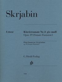 Bild vom Artikel Skrjabin, Alexander - Klaviersonate Nr. 2 gis-moll op. 19 (Sonate-Fantaisie) vom Autor Alexander Skrjabin