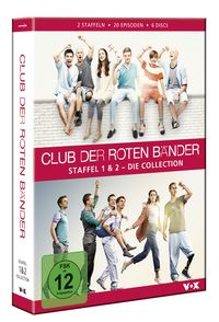 Club der roten Bänder - Staffel 1+2 Collection  [6 DVDs] Damian Hardung