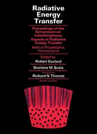 Produktbild: Radiative Energy Transfer