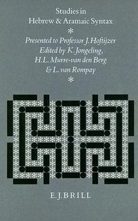 Produktbild: Studies in Hebrew and Aramaic Syntax