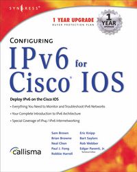 Produktbild: Configuring IPv6 For Cisco IOS