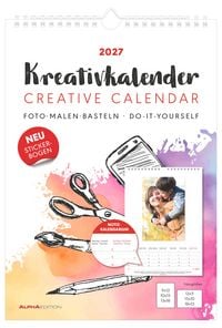 Produktbild: Kreativkalender A4 Notiz 2027