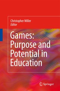 Produktbild: Games: Purpose and Potential in Education