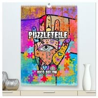 Produktbild: Puzzleteile (hochwertiger Premium Wandkalender 2026 DIN A2 hoch), Kunstdruck in Hochglanz