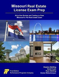 Produktbild: Missouri Real Estate License Exam Prep: All-in-One Review and Testing to Pass Missouri's PSI Real Estate Exam