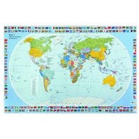 Produktbild: VELOFLEX Schreibunterlage Welt 40x60cm