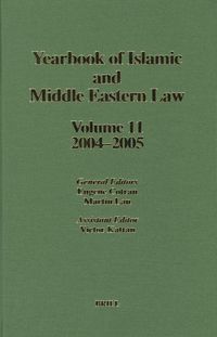 Produktbild: Yearbook of Islamic and Middle Eastern Law, Volume 11 (2004-2005)