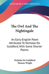 Produktbild: The Owl And The Nightingale