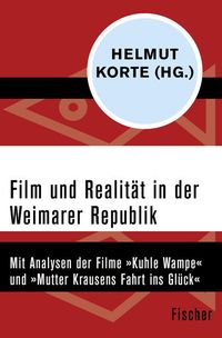 Produktbild: Film und Realit&auml;t in der Weimarer Republik