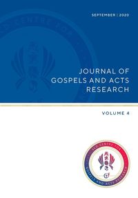 Produktbild: Journal of Gospels and Acts Research. Volume 4