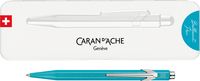 Produktbild: CARAN D'ACHE Kugelschreiber 849(TM) Colormat-X, t&uuml;rkisblau Metalletui