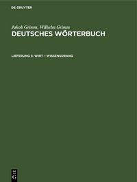 Produktbild: Wirt &ndash; Wissensdrang