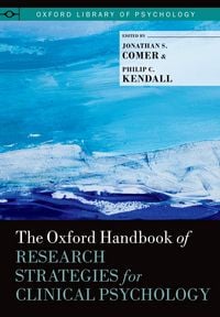 Produktbild: The Oxford Handbook of Research Strategies for Clinical Psychology