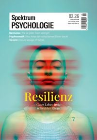 Produktbild: Spektrum Psychologie 2/2026 Resilienz