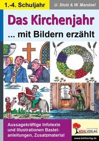 Produktbild: Das Kirchenjahr mit Bildern erz&auml;hlt
