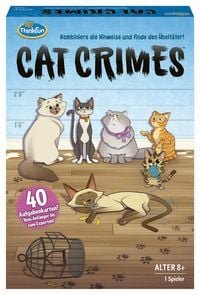 Bild vom Artikel ThinkFun 76366 - CAT CRIMES, Logikspiel, Denkspiel für Anfänger und Experten vom Autor 