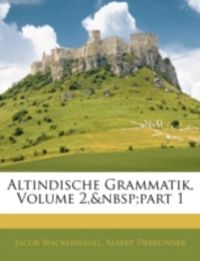 Produktbild: Debrunner, A: Altindische Grammatik, II. 1 Einletung zur Wor