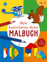 Produktbild: Mein kunterbuntes dickes Malbuch