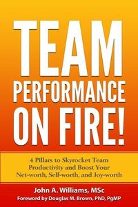 Produktbild: Team Performance on Fire!: 4 Pillars to Skyrocket Team Productivity and Boost Your Net-worth, Self-worth, and Joy-worth