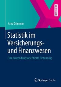 Produktbild: Statistik im Versicherungs- und Finanzwesen