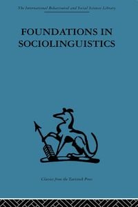 Produktbild: Foundations in Sociolinguistics