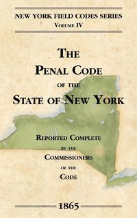 Produktbild: The Penal Code of the State of New York
