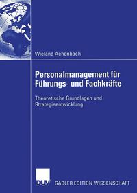 Produktbild: Personalmanagement f&uuml;r F&uuml;hrungs- und Fachkr&auml;fte