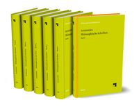 Produktbild: Philosophische Schriften. B&auml;nde 1-6