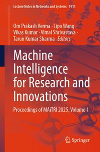 Produktbild: Machine Intelligence for Research and Innovations