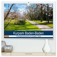Produktbild: Kurpark Baden-Baden (hochwertiger Premium Wandkalender 2027 DIN A2 quer), Kunstdruck in Hochglanz