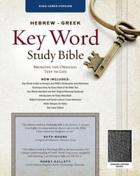 Produktbild: Hebrew-Greek Key Word Study Bible-KJV