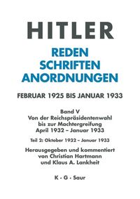 Produktbild: Oktober 1932 - Januar 1933