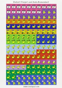 Produktbild: Dodon't Forget and Save the Day Stickers from Dodo Pad